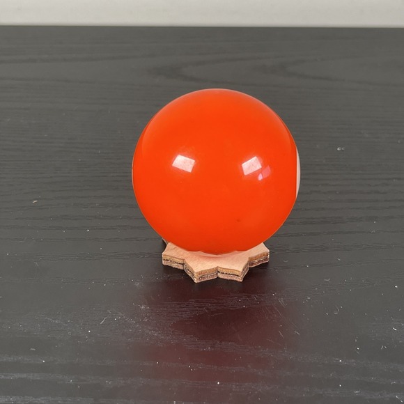 Vtg Aramith # 5 Orange Single Individual Pool Ball Billiard 2‎ 1/4" Replacement - Picture 3 of 6